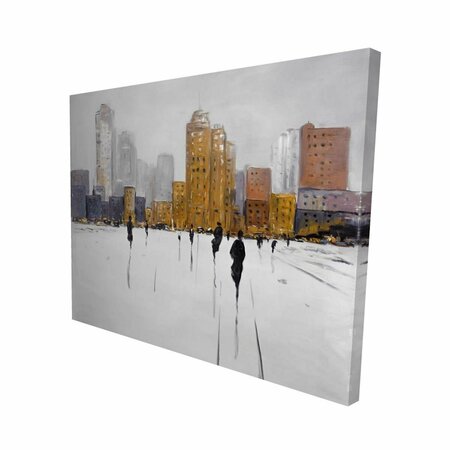 FONDO 16 x 20 in. City on the Horizon-Print on Canvas FO2791900